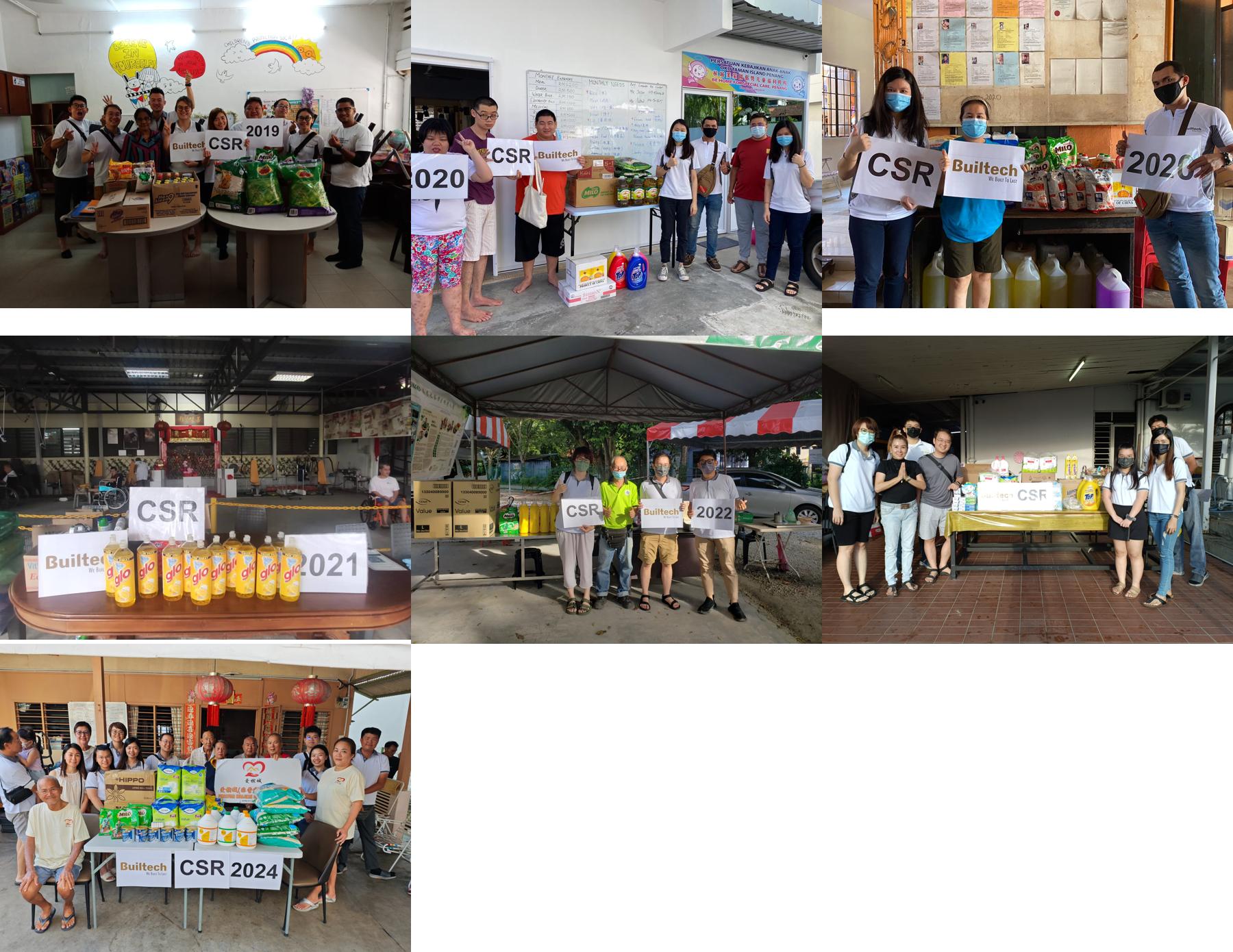 Builtech Corporate Social Responsibility Activities